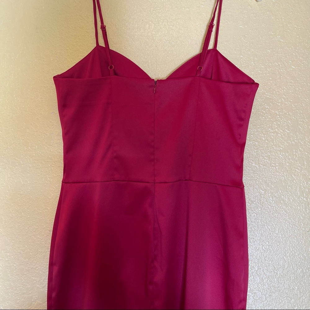 Charlotte Russe Red Dress Large - Picture 4 of 12